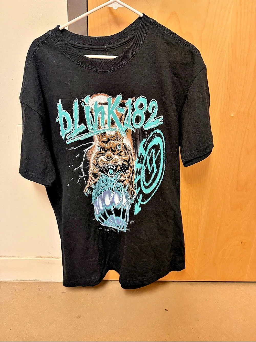 Blink-182 Graphic Band Tee in Black